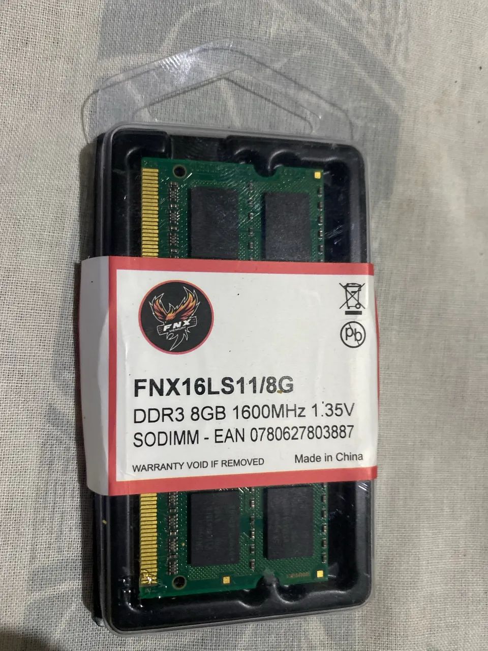 Memória de notebook 