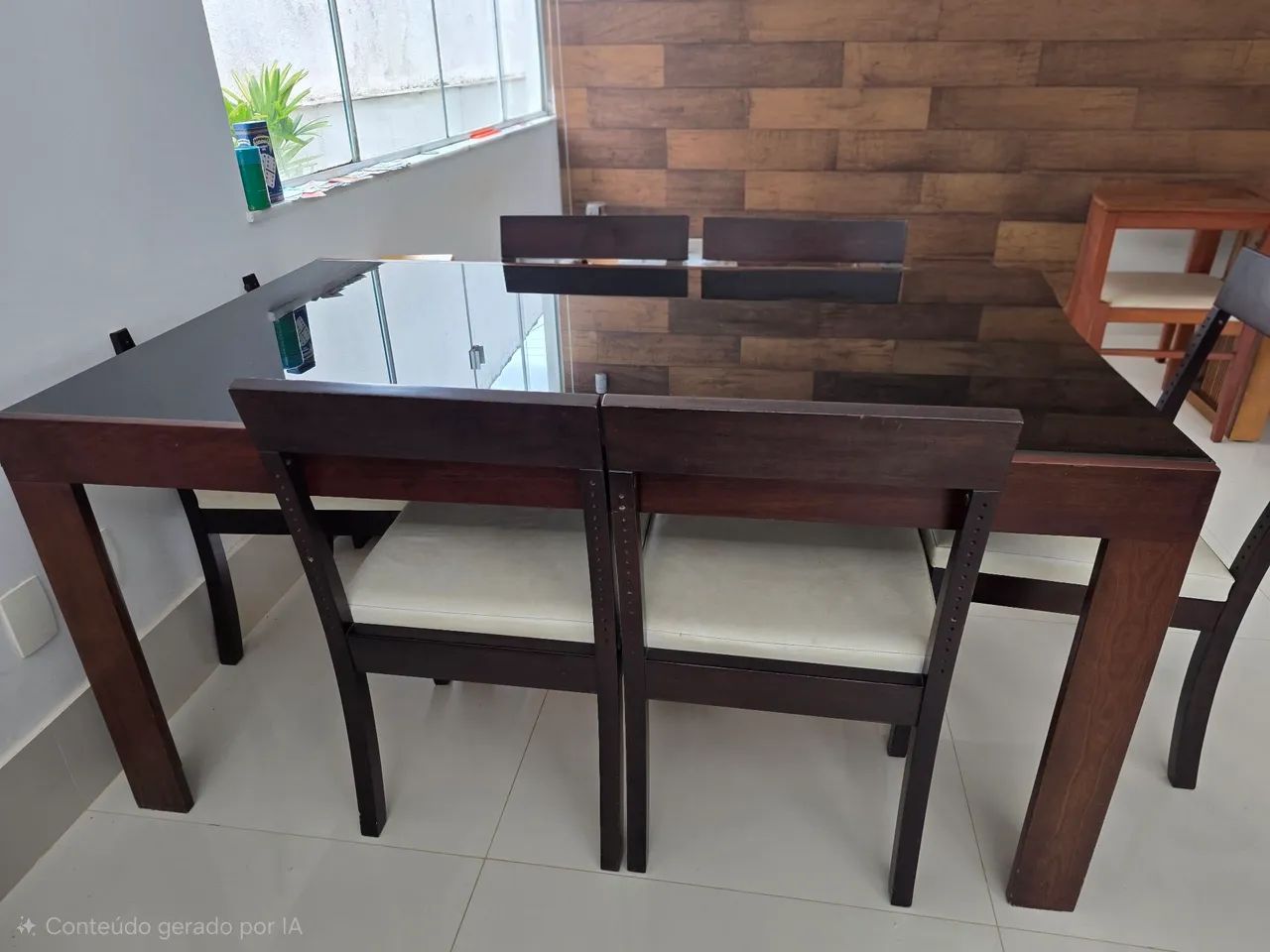 Mesa de jantar 6 cadeiras - Foto 3