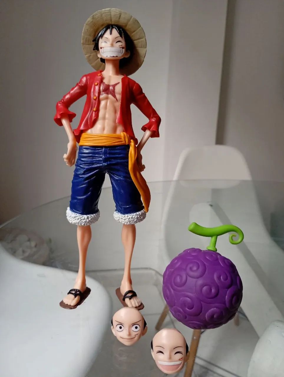 Boneco Action Figure One Piece Monkey D Luffy 28 Cm - Foto 3