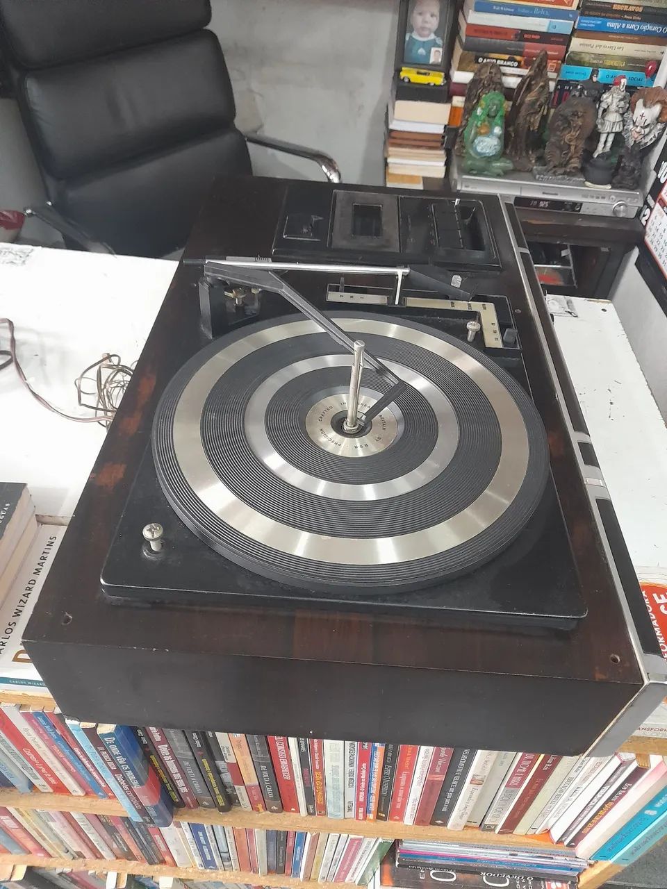 Aparelho antigo de som 3×1 sharp solid state modelo sg 165 ano 1976 - Foto 4