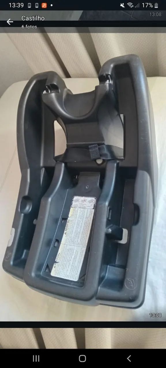 Bebê Conforto Graco com Base Original - Bem Conservado - Foto 3
