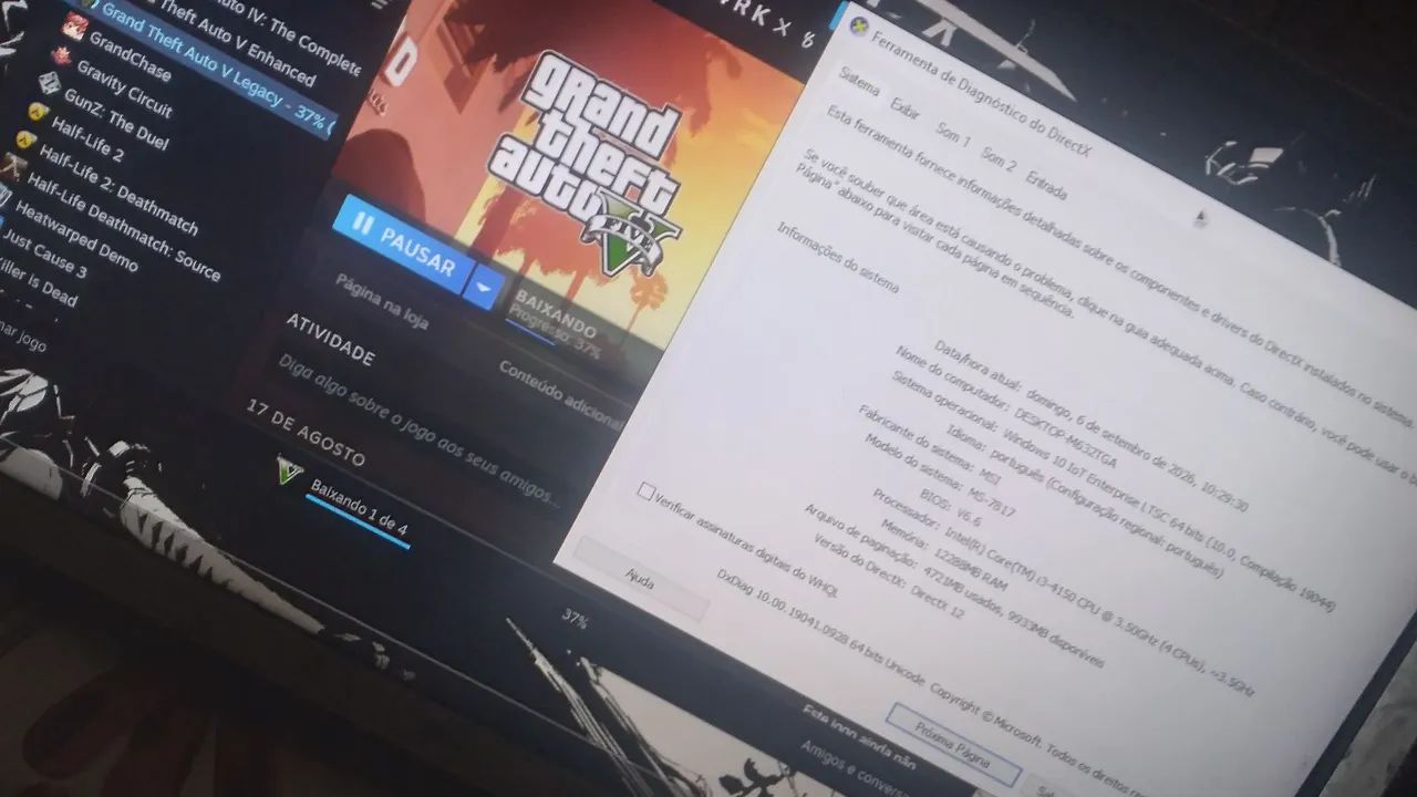 Troco PC + jogos em ps4 - Foto 4