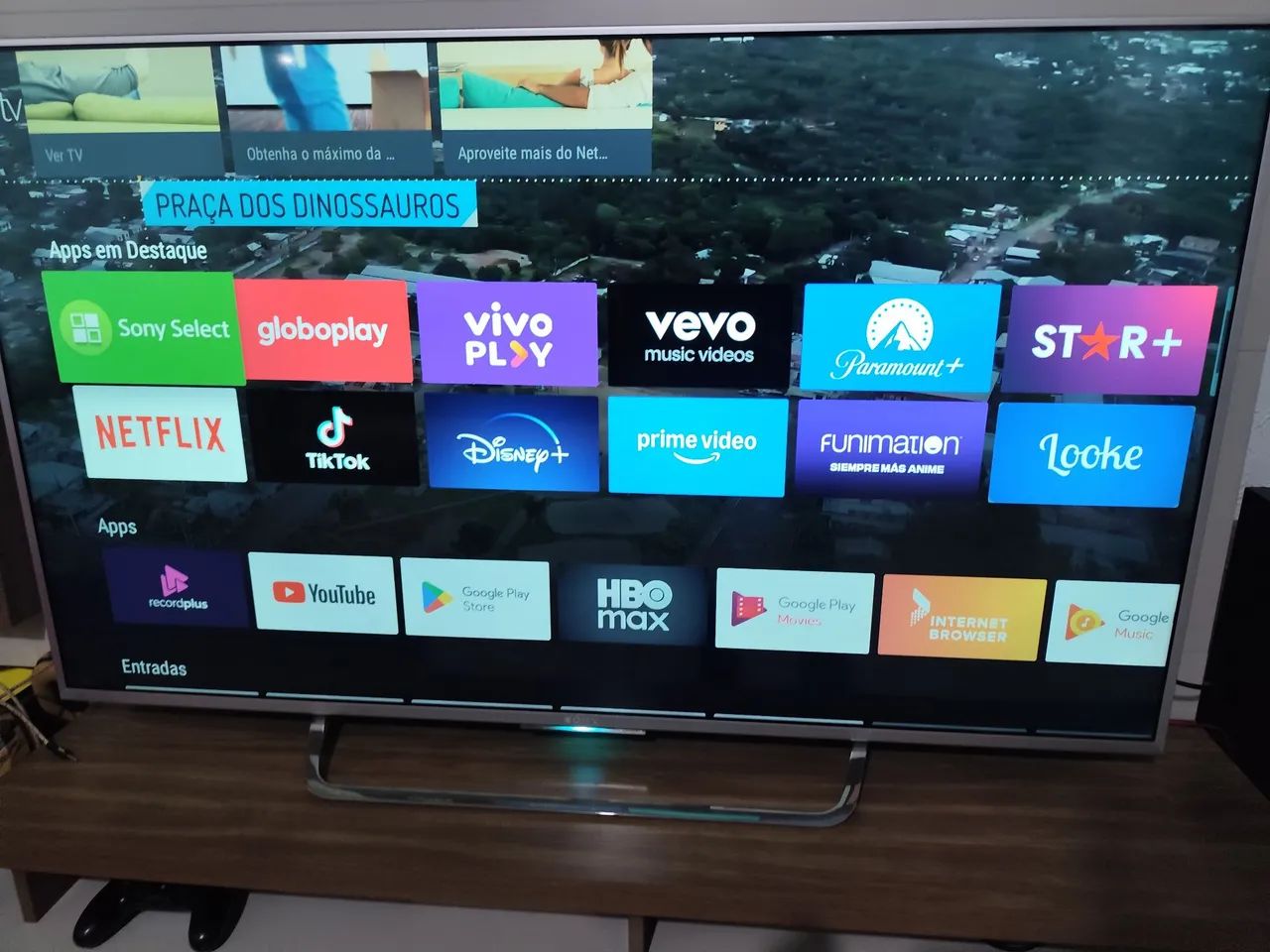 Smart TV 55 polegadas. Completa. Passo cartão  - Foto 2