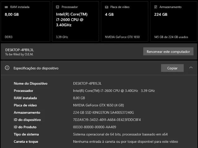 PC gamer Intel Core i7417561418704496644