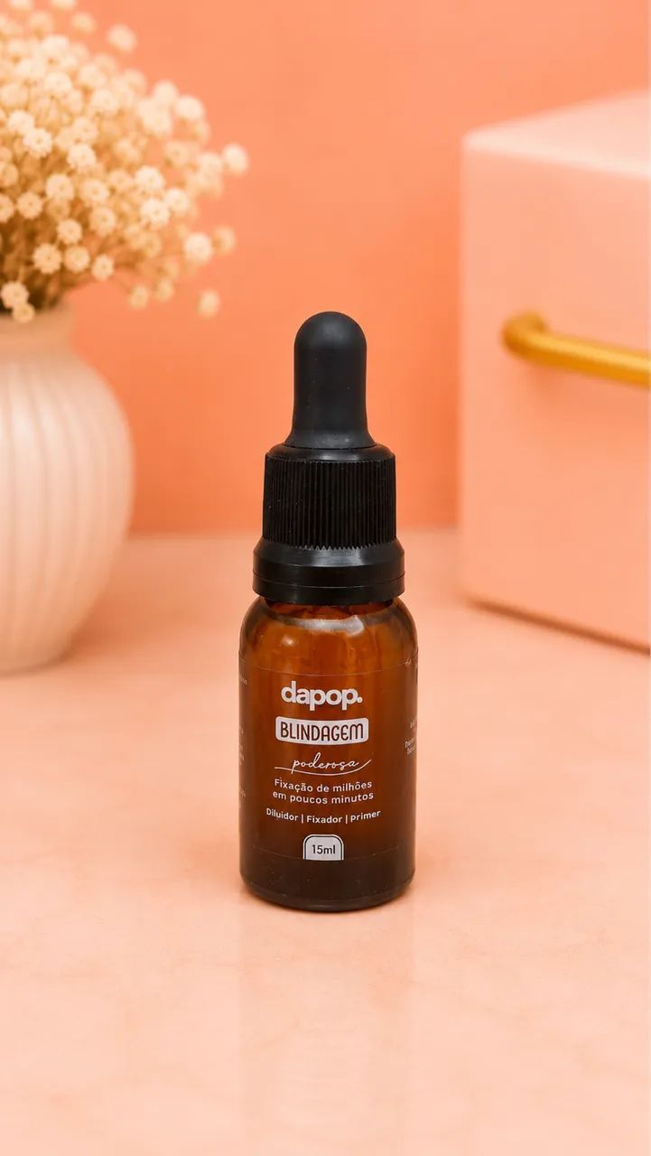 Blindagem Poderosa Dapop 15ml - Blindador, Fixador e Primer para Maquiagem - Foto 4