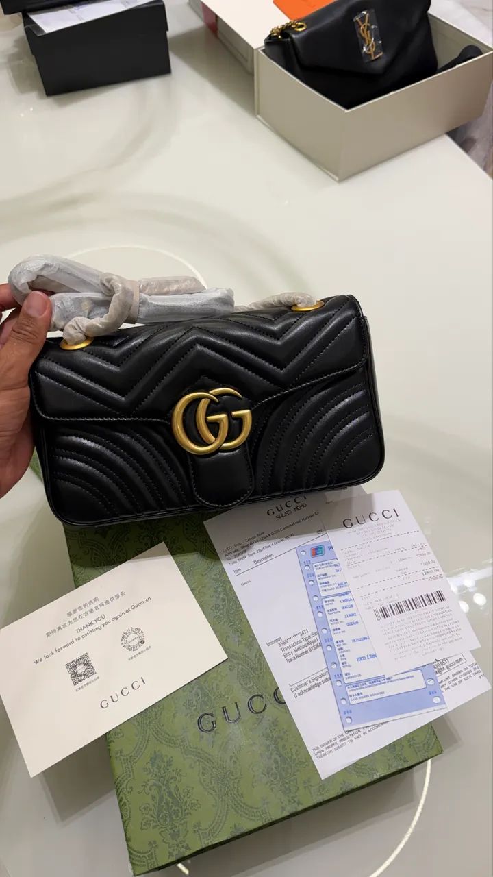 Bolsa Gucci marmont com caixa  - Foto 2