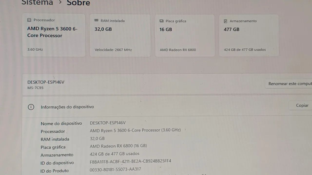 Processador Ryzen 5 3600 - Foto 3