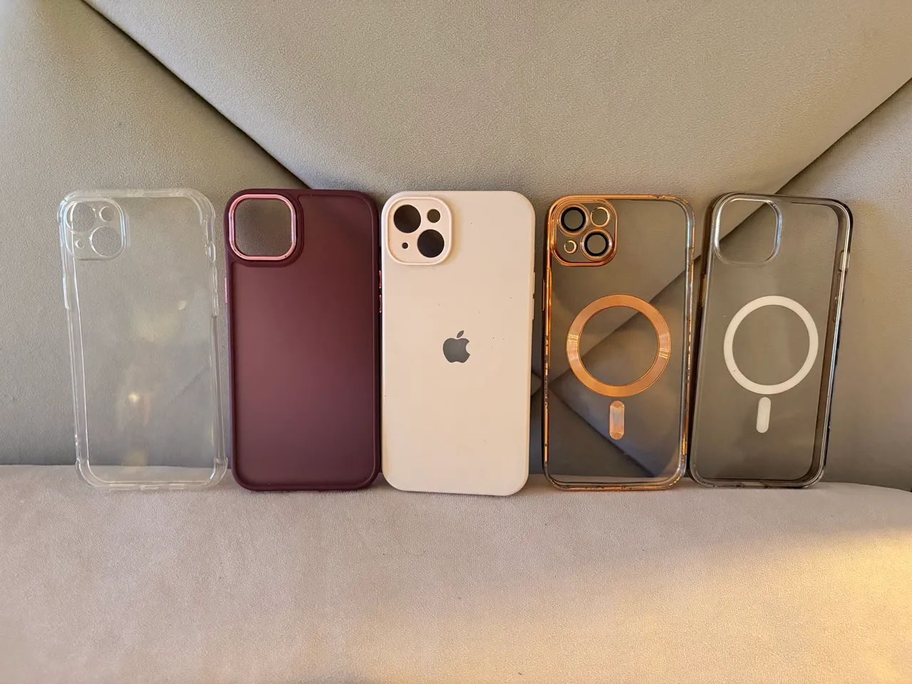 Kit 5 Capinhas IPhone 14 Plus - Foto 3