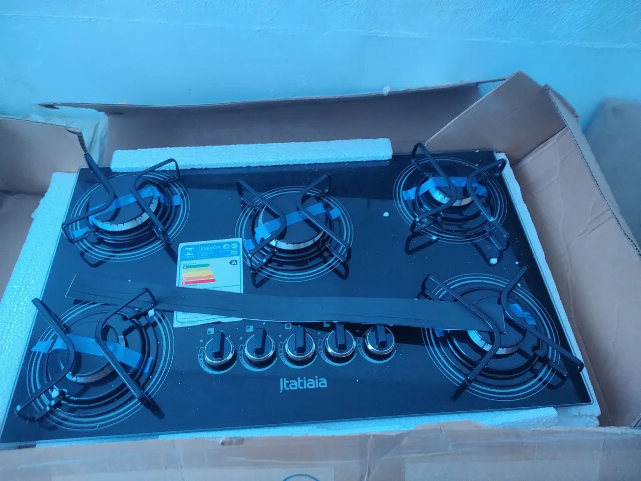 Fogão cooktop Itatiaia 5 bocas a gás