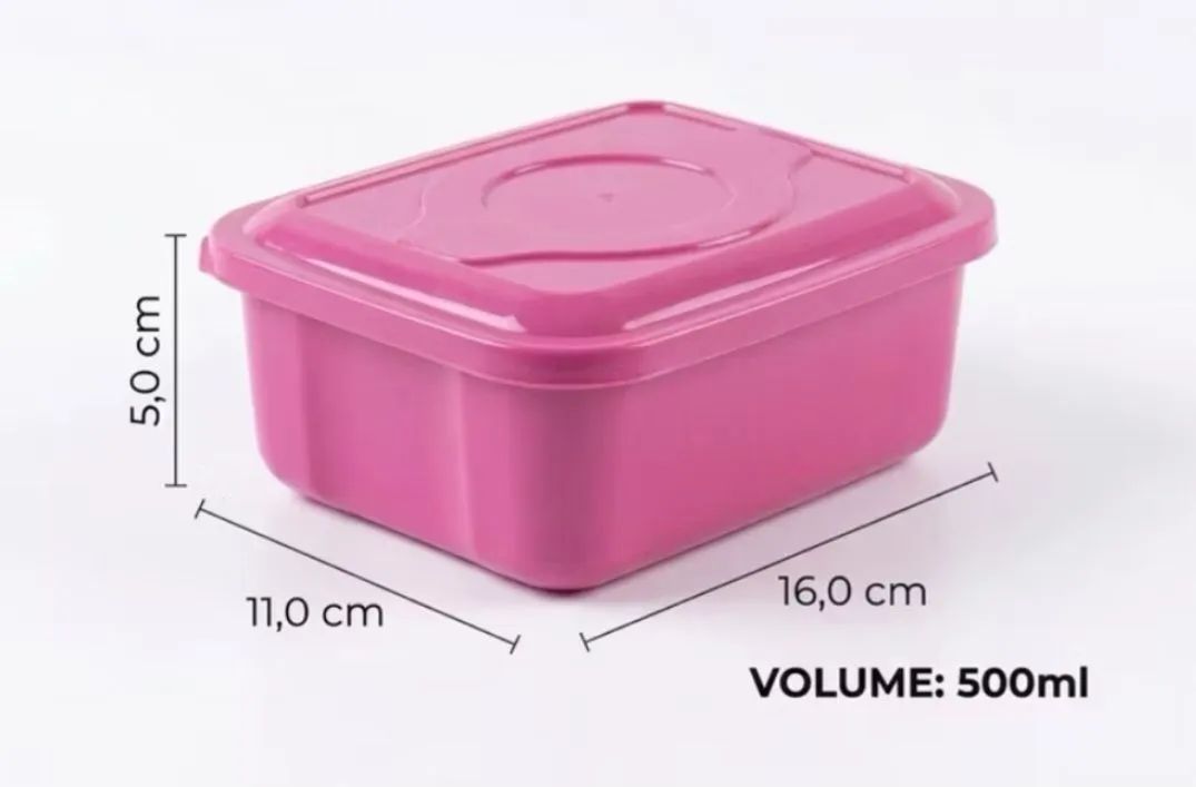 Kit potes plástico 