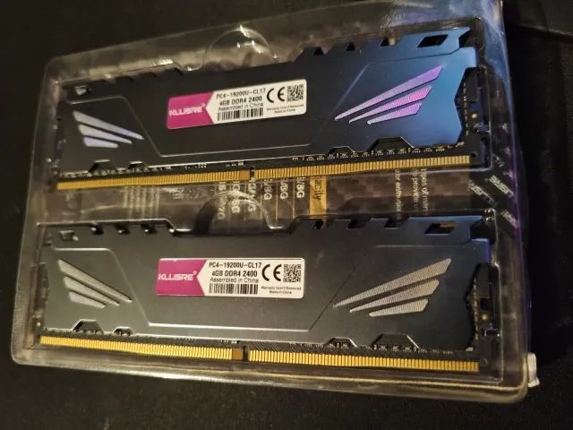 RAM DDR4 2400Mhz CL17 2x4GB - Foto 4