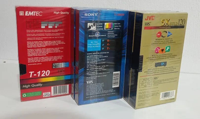 Lote de 5 Fitas VHS Lacradas - Foto 2