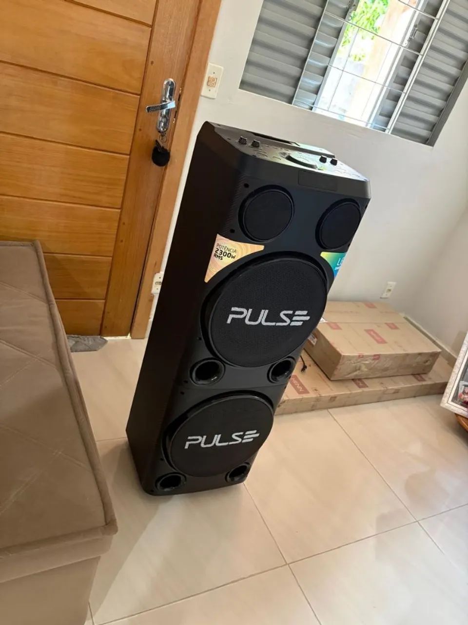 Caixa de Som Pulse SP508 (Double) Potência 2300w - Foto 3