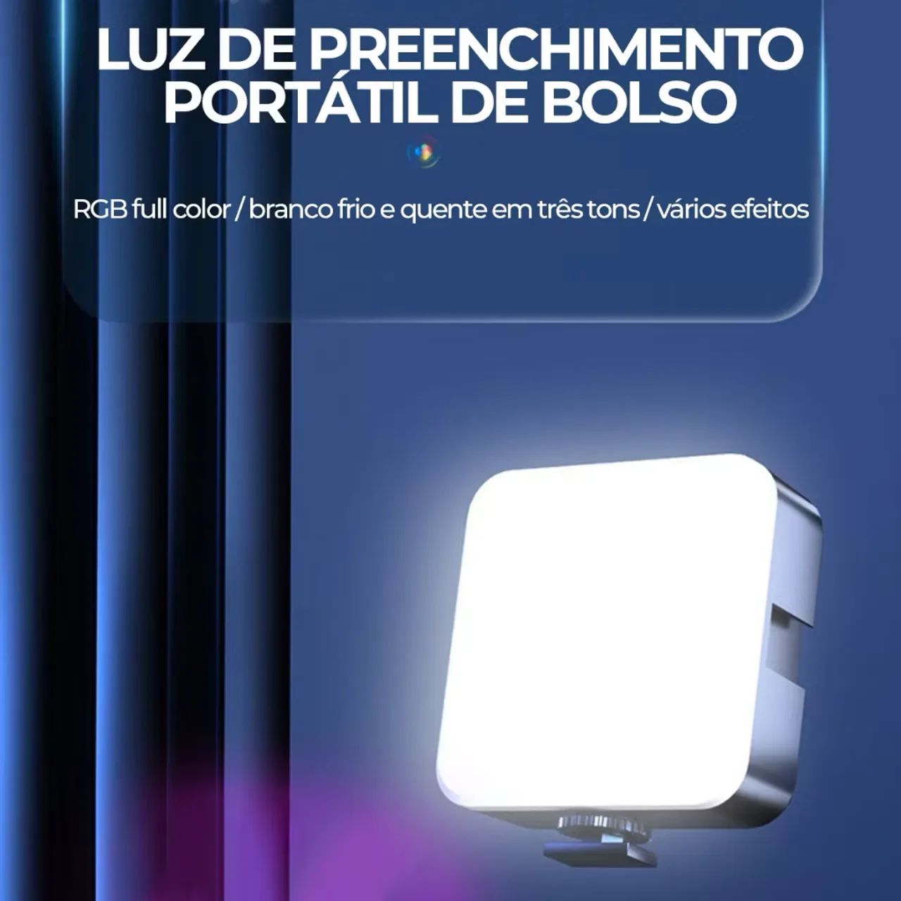 Luz led portátil para celular - Foto 5