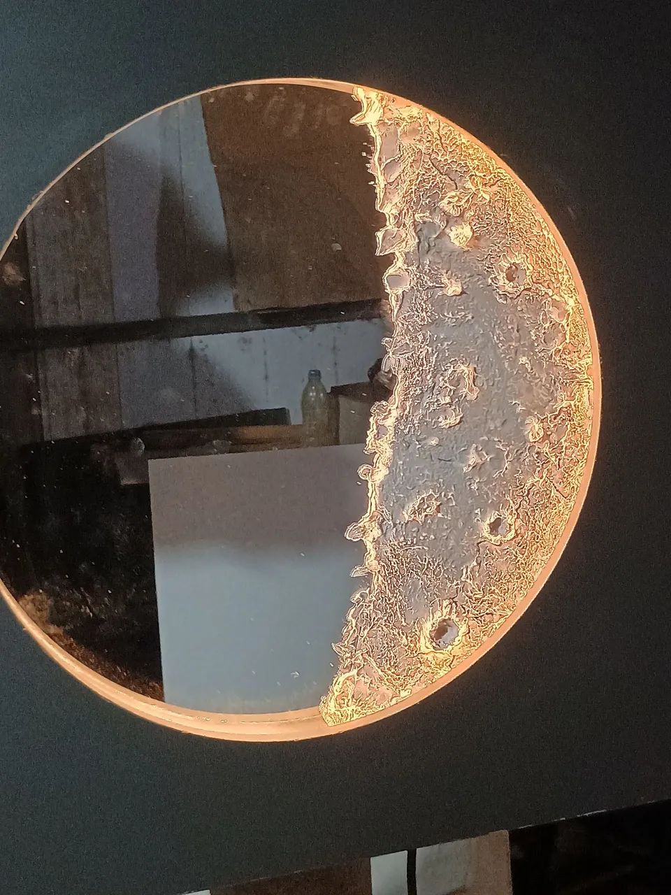 Espelho meia lua  - Foto 2