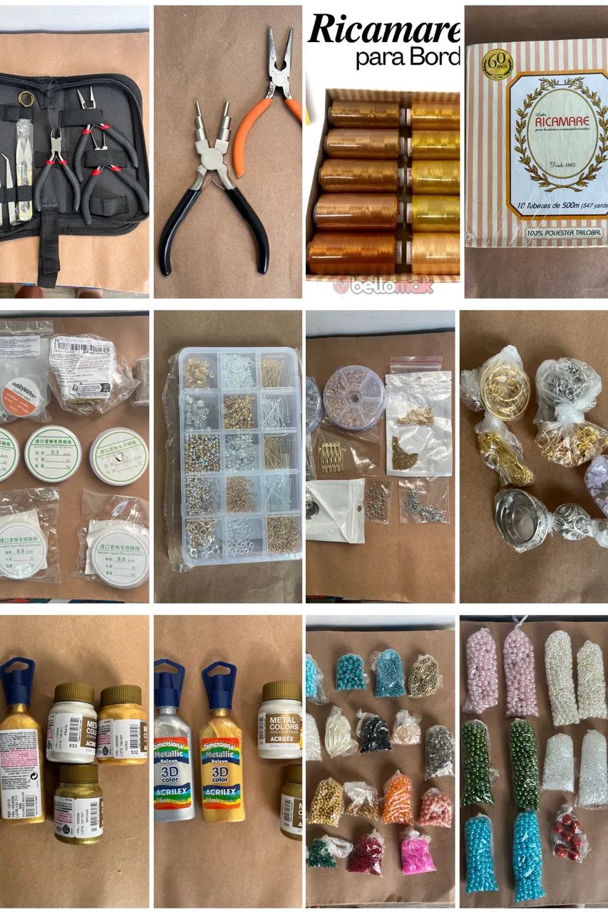 VÁRIOS- Vendo Material de Artesanato