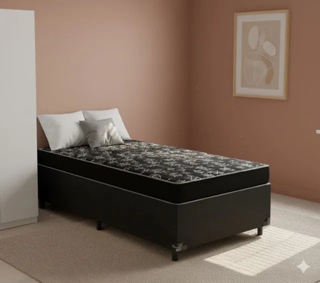 Oferta Conjunto Base com Colchão D20 Solteiro PRODUTO EM OFERTA