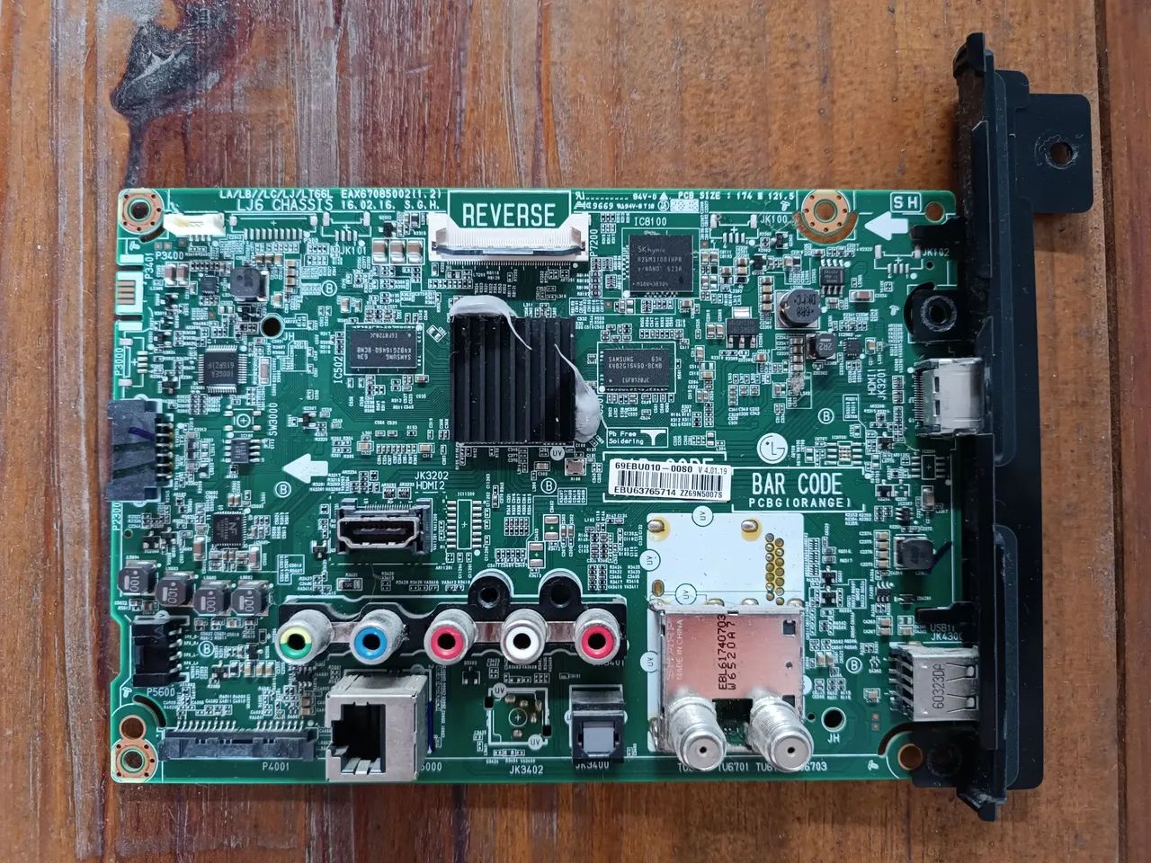 PLACA TV LG 49LH5700