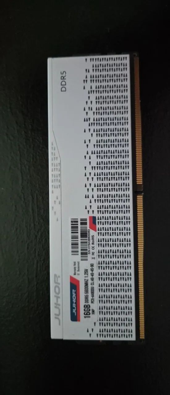 Memória ram ddr5 juhor 16gb - Foto 2