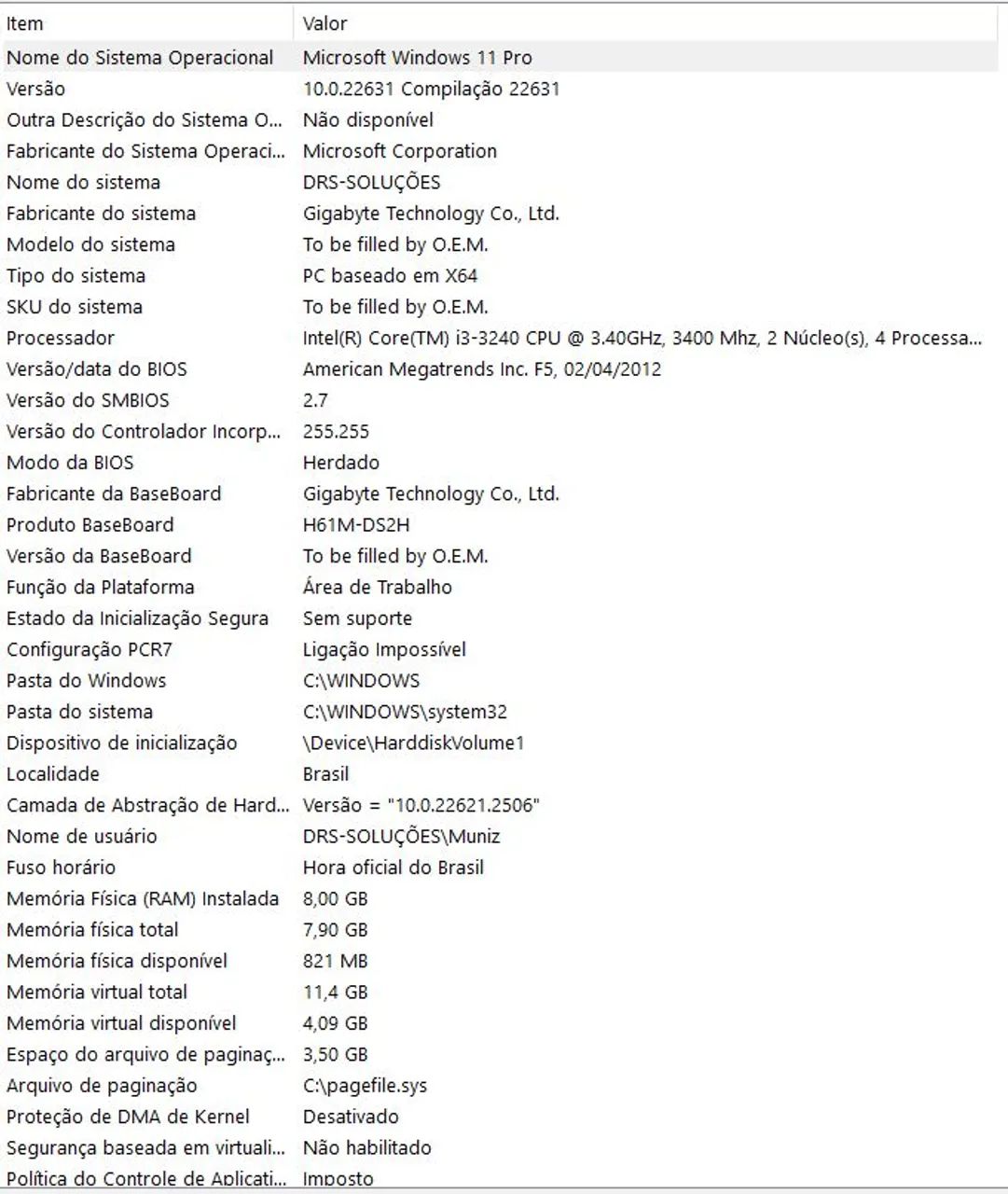 CPU i3 3.40GHz | 8GB RAM | SSD 480GB | Windows 11 Pro - Foto 5