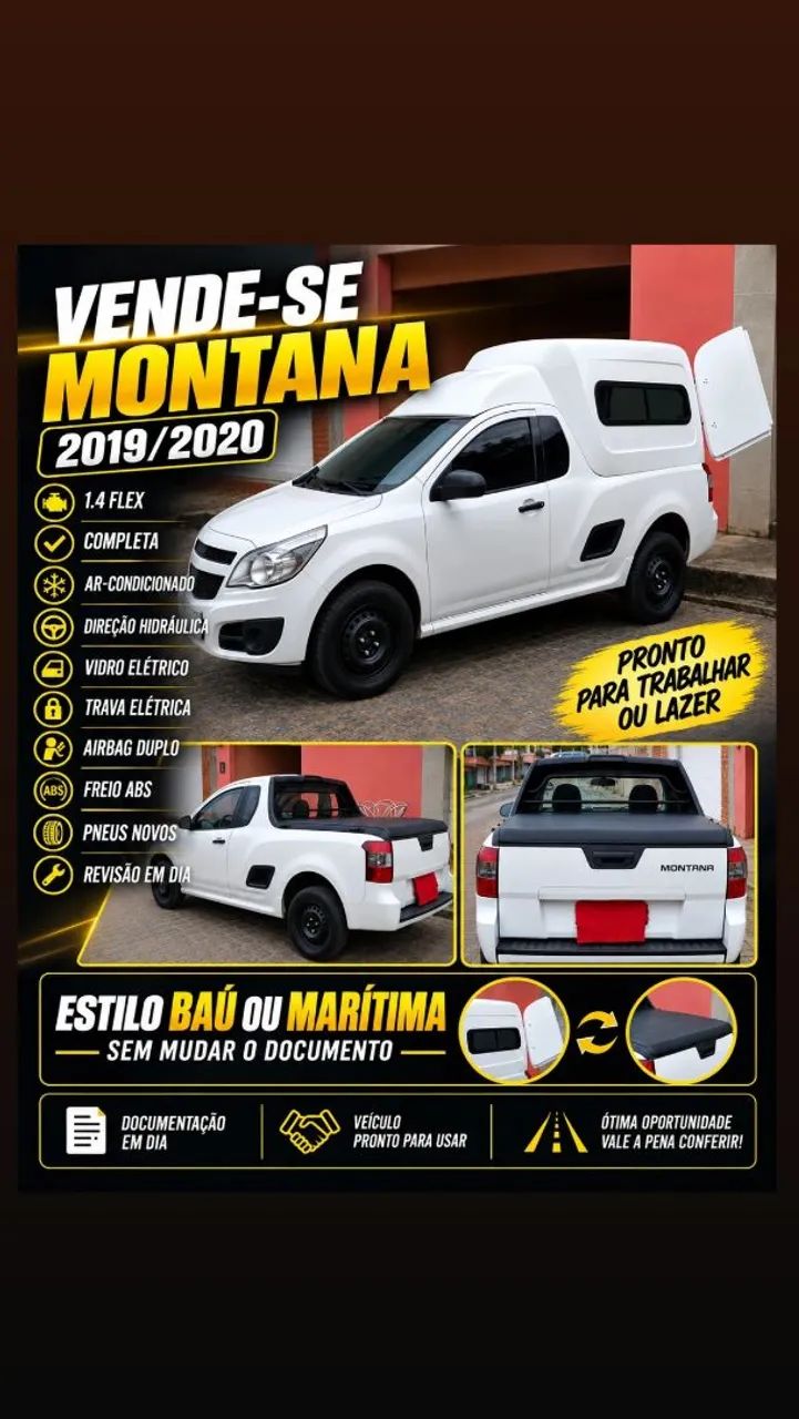 Chevrolet Montana MONTANA LS 1.4 ECONOFLEX 8V 2p 2020
