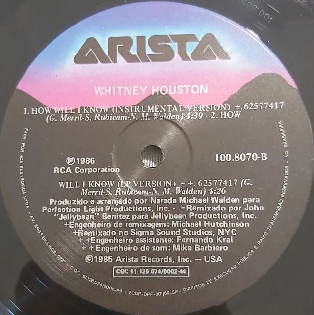 Disco de Vinil LP Whitney Houston How Will I Know - Foto 3
