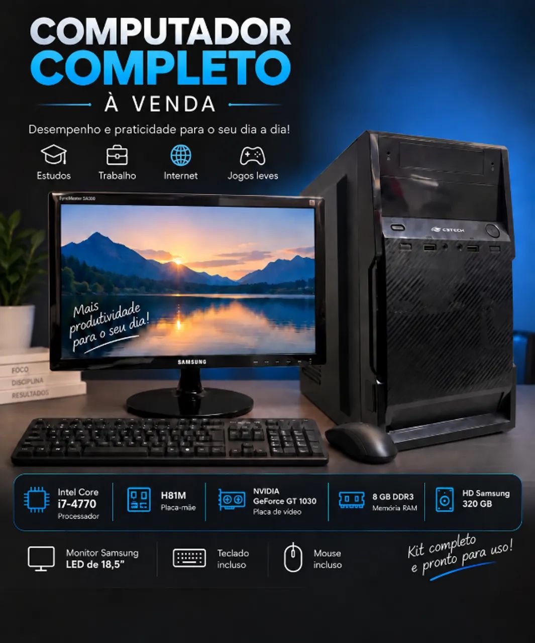 Vendo Computador Desktop