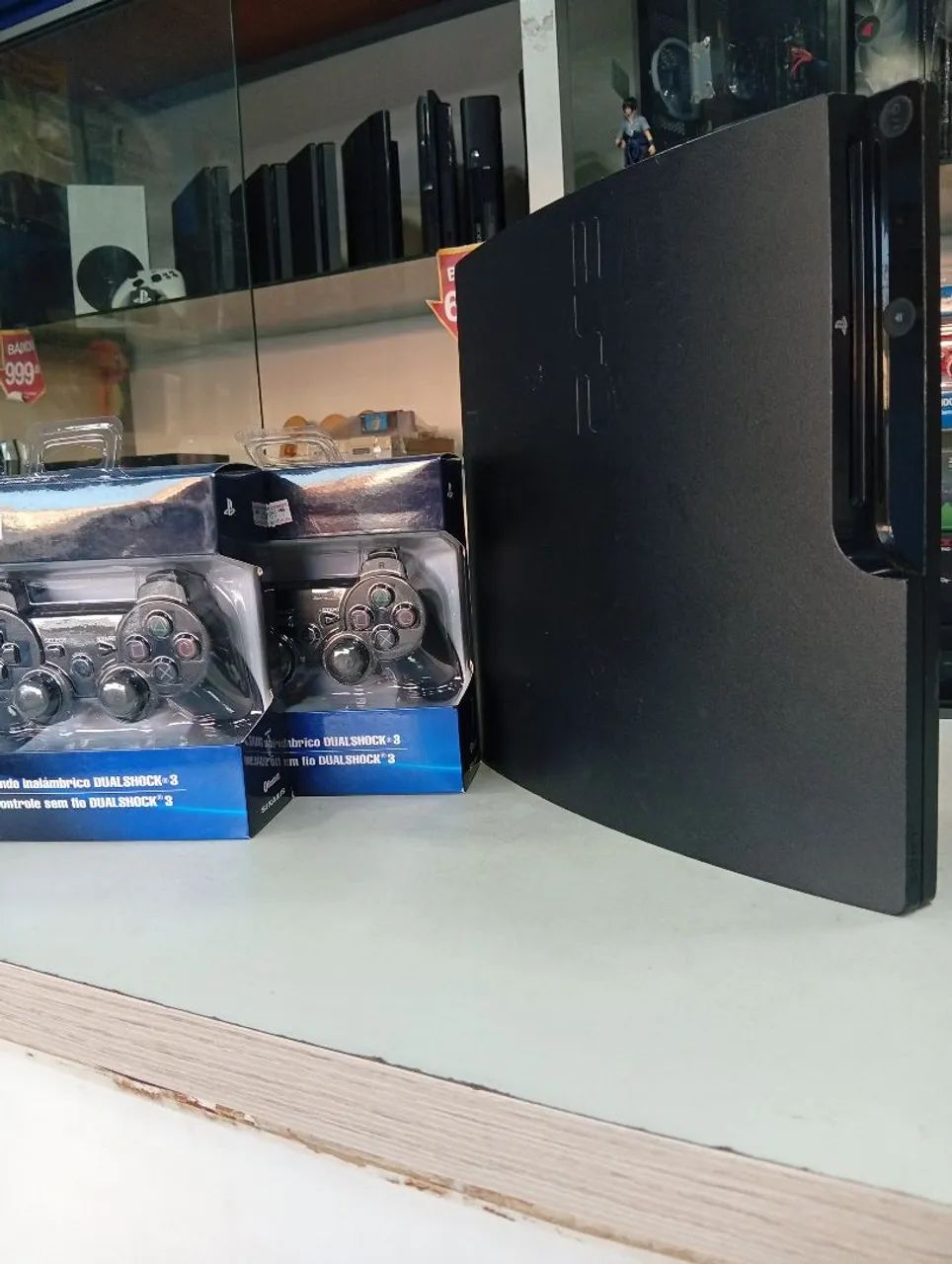 Ps3 slim com jogos  - Foto 3