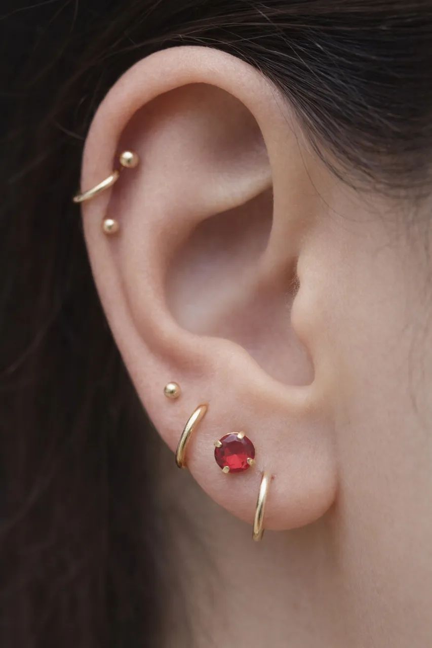 Brinco de ouro 18k - Foto 2