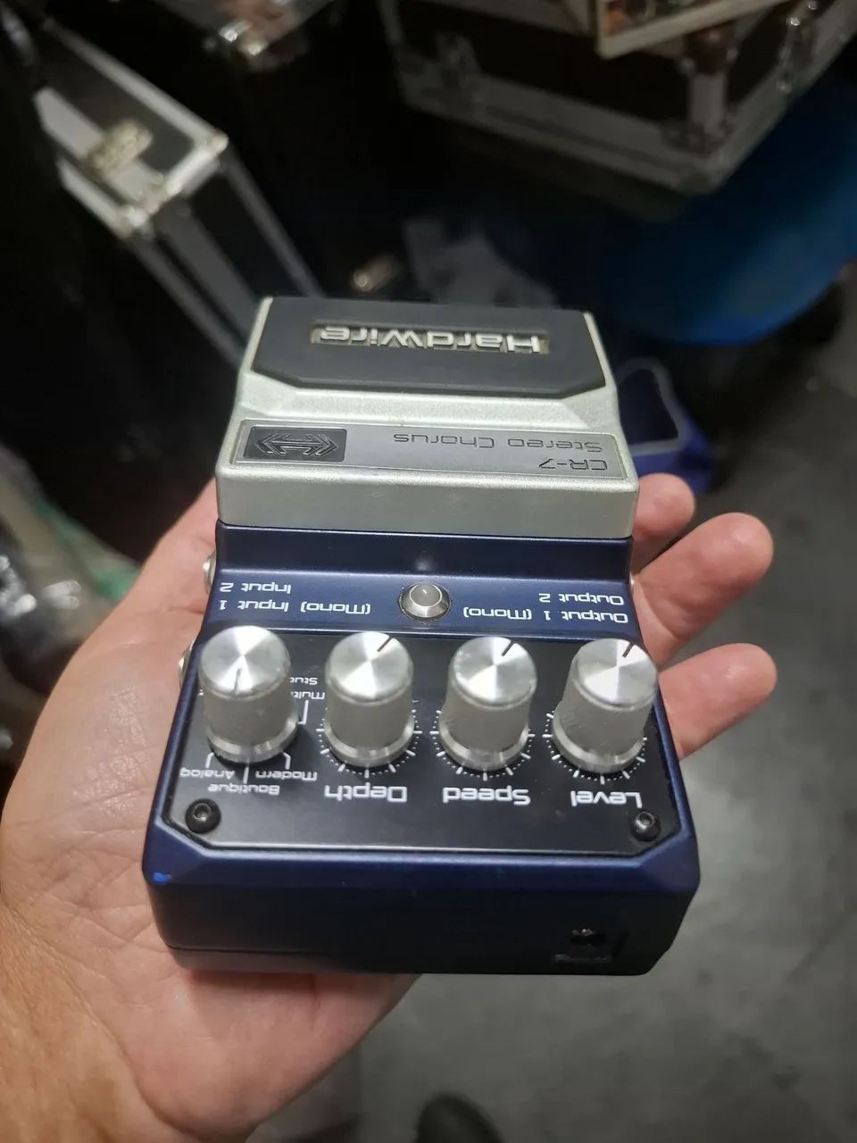 Pedal Stereo Chorus CR-7 Hardwire Digitech raro - Foto 4