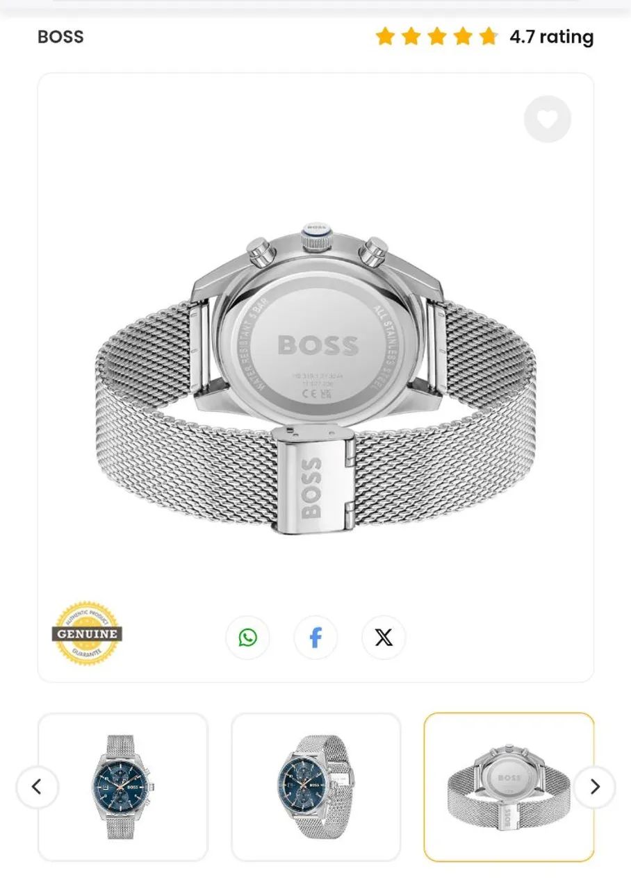 Relógio Hugo Boss skytraveller - Foto 5