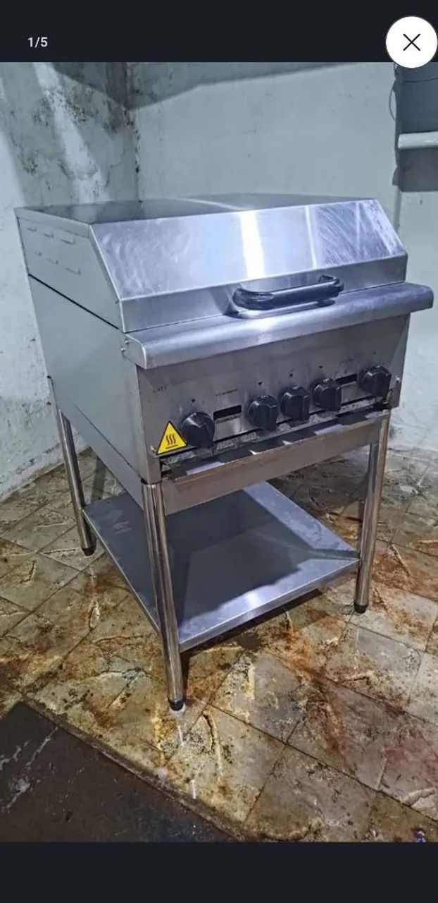 Churrasqueira a gás 