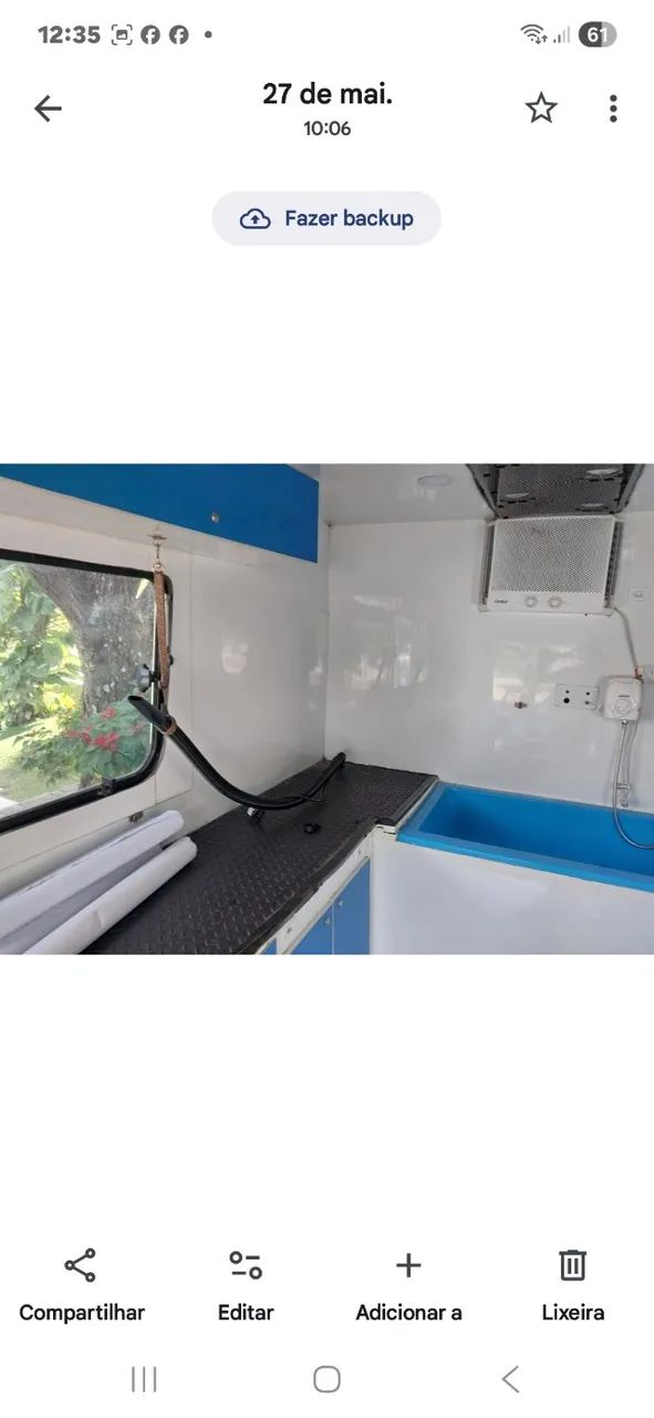 trailer montado para banho e tosa emplacado e licenciado 35.000 