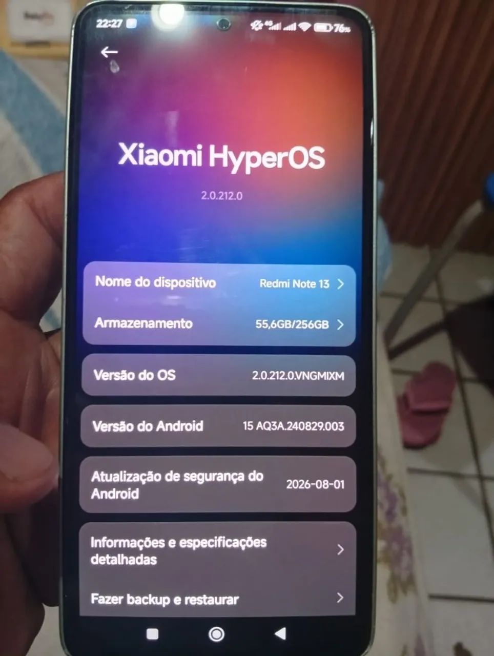 Redimi note 13 256gb 8gb de RAM  - Foto 3