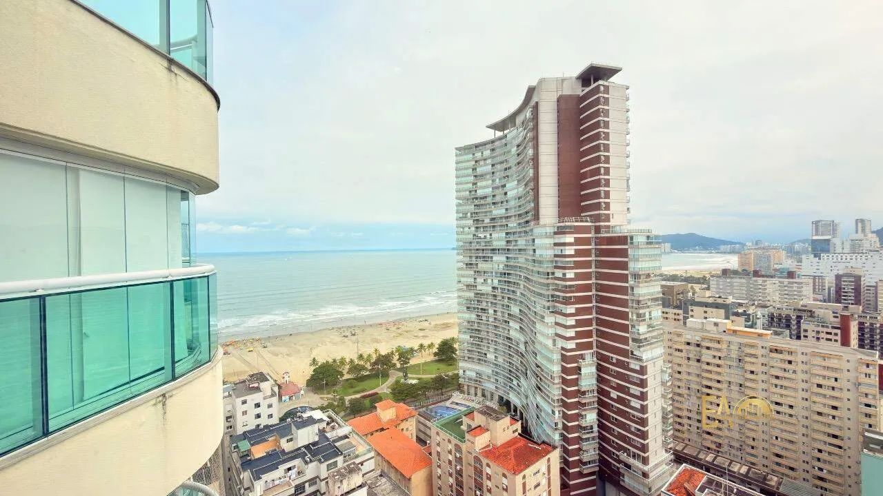 Cobertura Duplex Porteira Fechada com Vista Mar na Pompéia  Santos - Foto 6