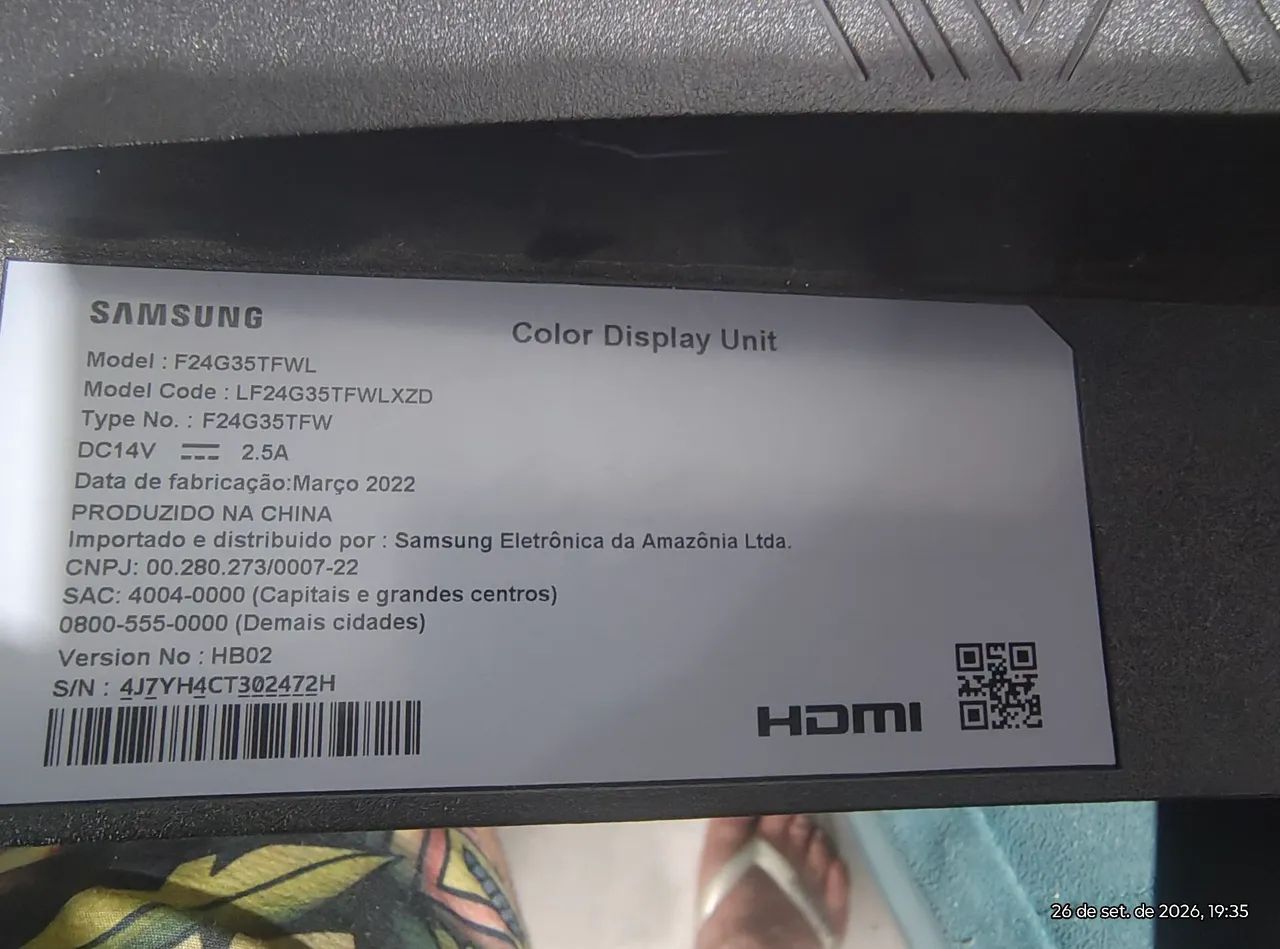 monitor SAMSUNG 24" F24G35TFWL - Foto 4