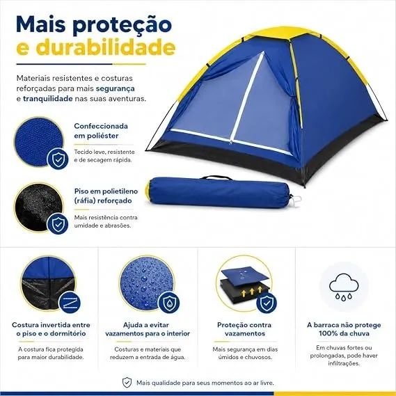 Barraca camping acampamento - Foto 2
