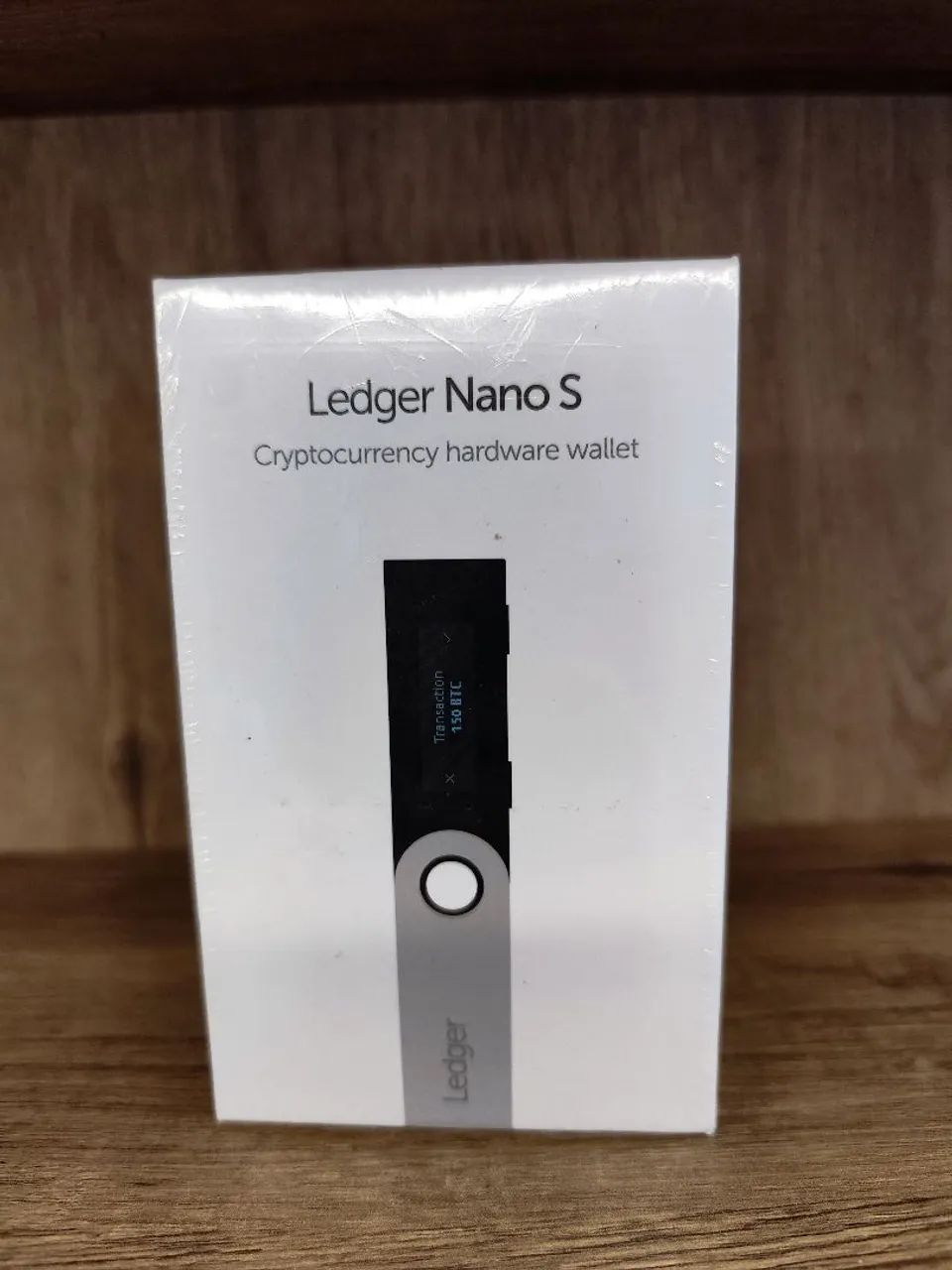 Ledger Nano S Original Lacrada - Hardware Wallet para Bitcoin e Criptomoedas