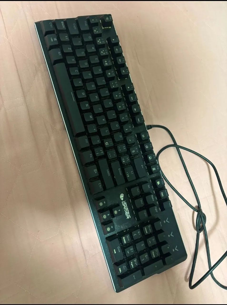 Teclado mecanico attacker leandership gamer