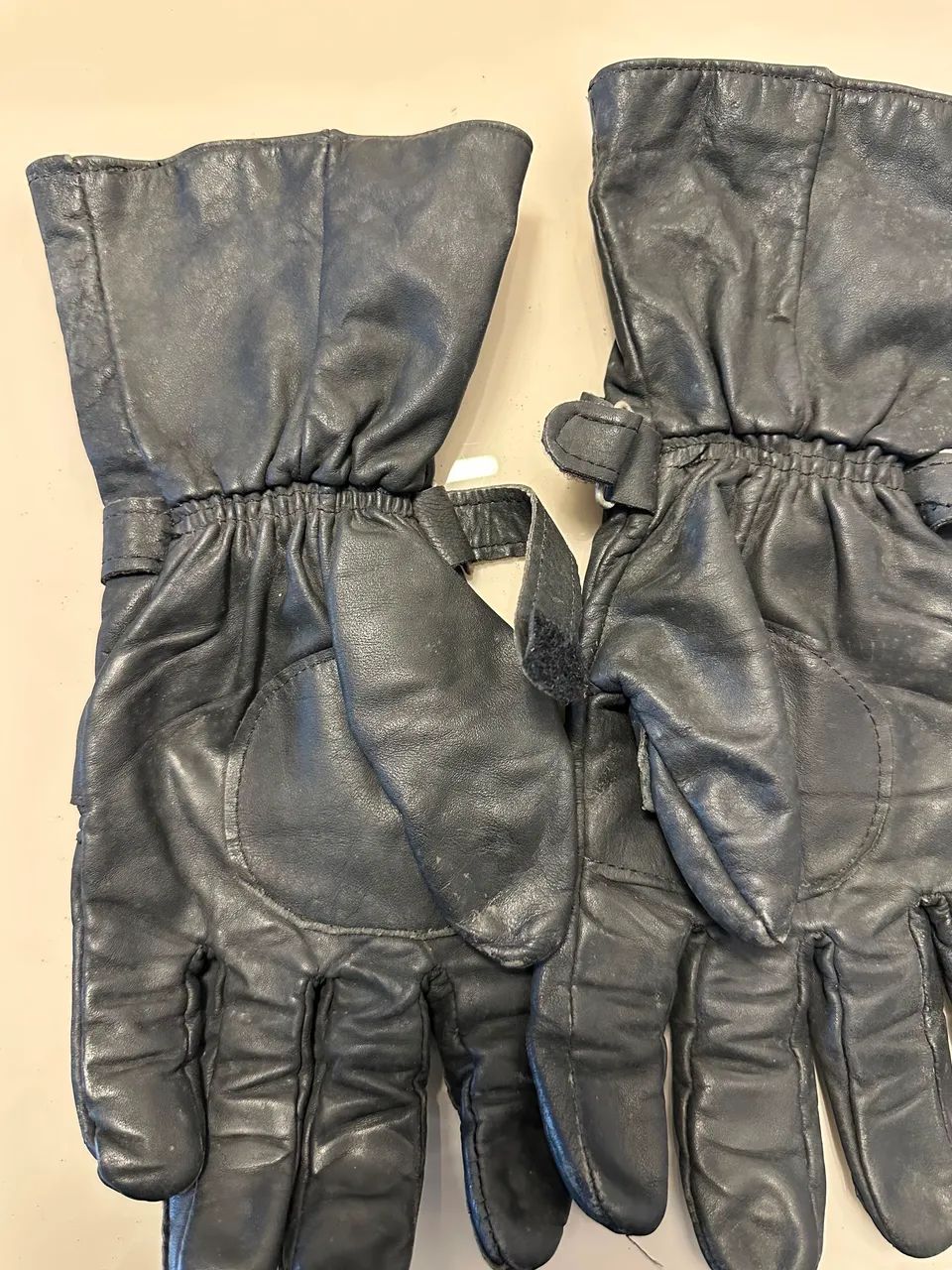 Luva de moto 100% em couro tamanho G - Foto 2