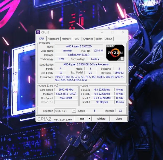 Ryzen 5500x3d  - Foto 2