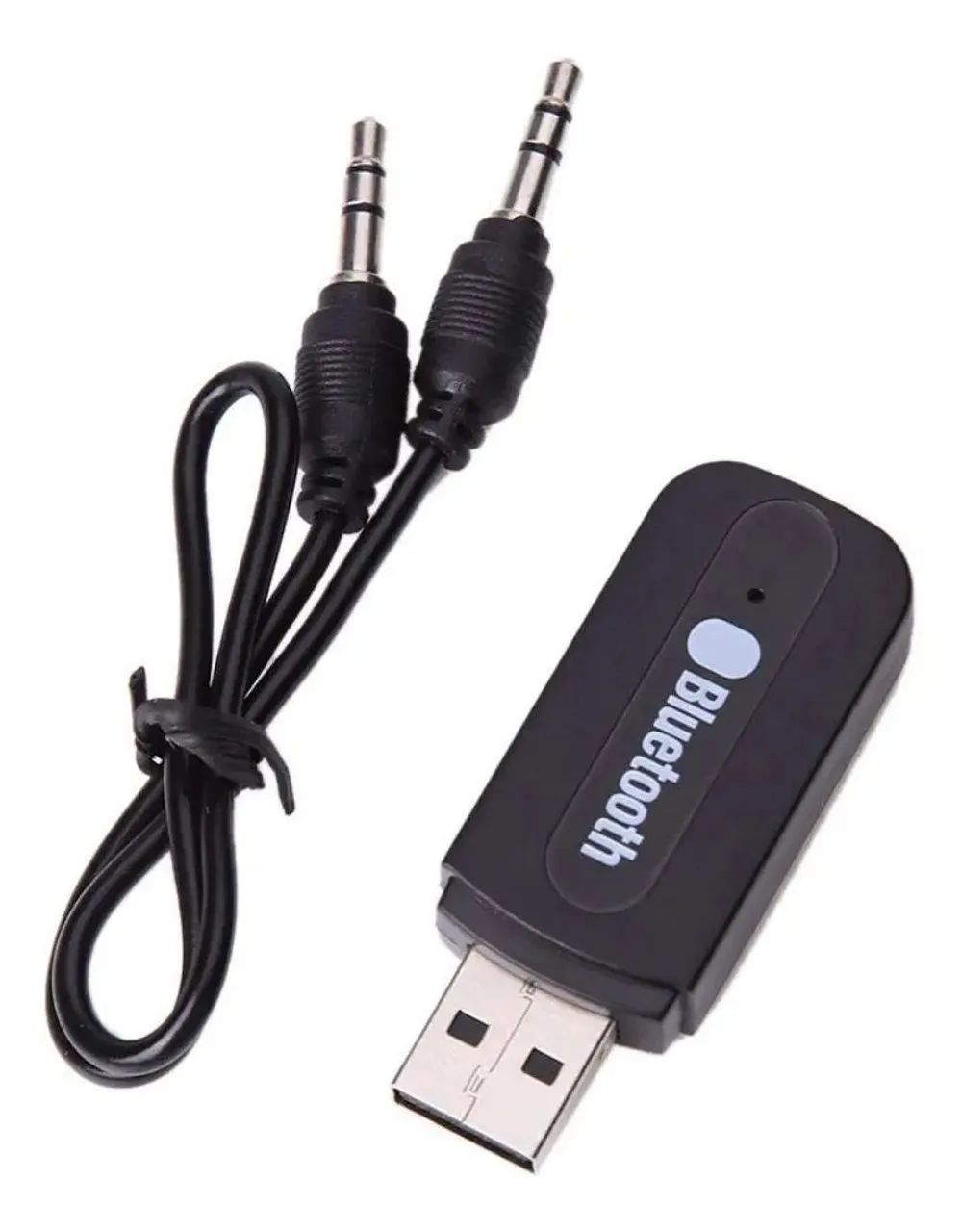 Adaptador Receptor Bluetooth Usb E P2 Auxiliar P/ Carro Som - Foto 3