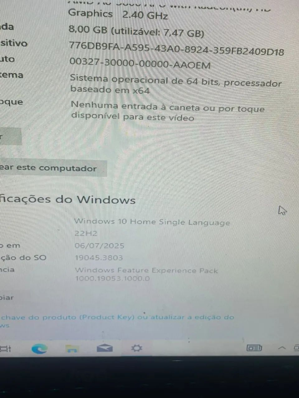 PC Amd - 1000gb / 8G de ram  - Foto 2