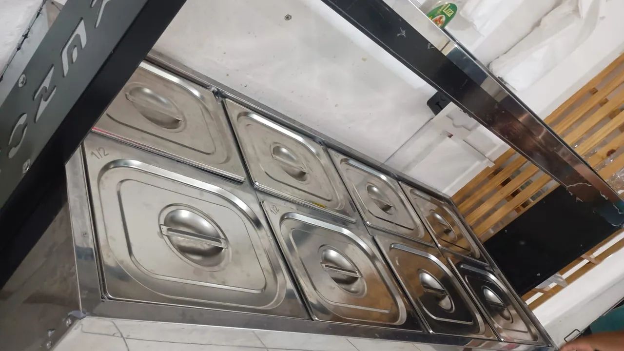 Self service 8 bandejas 