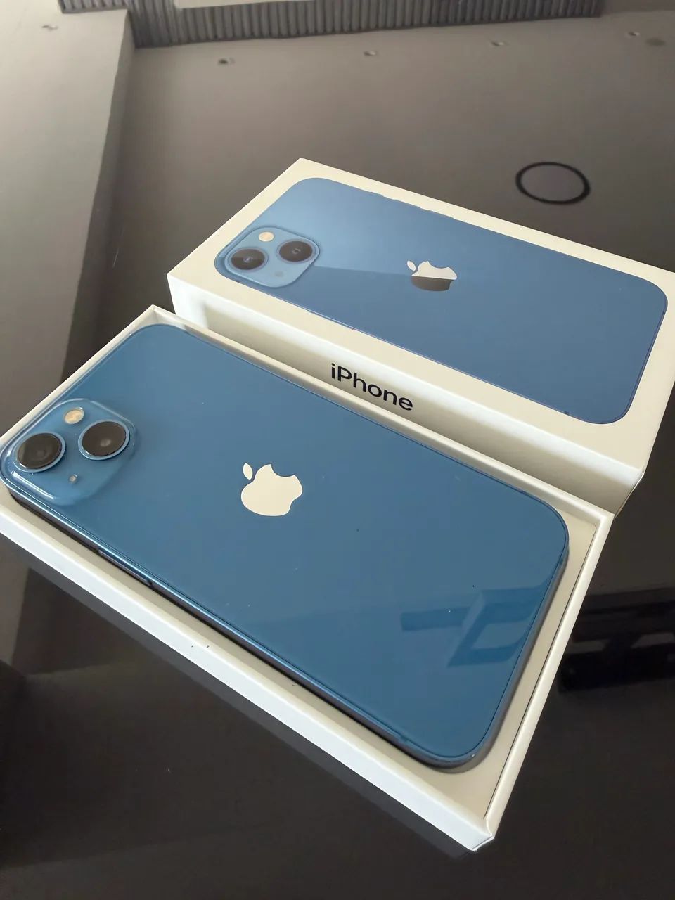 iPhone 13, 256GB, azul, 92% de bateria! Face ID OFF - Celulares e