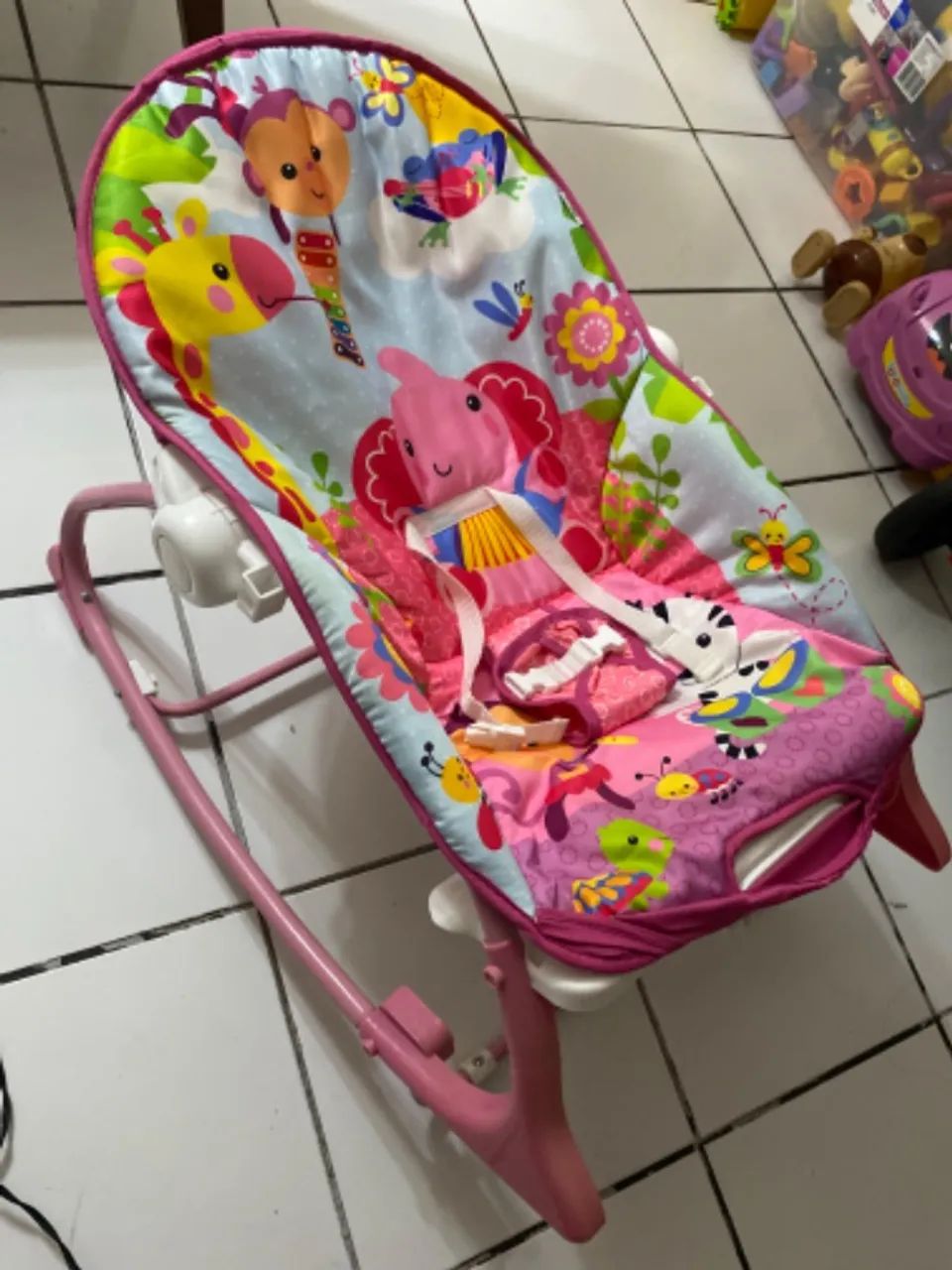 Cadeirinha de balanço de bebê 