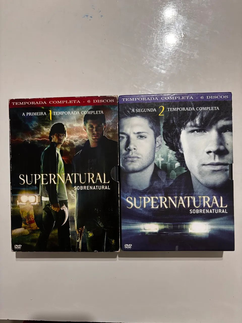 DVD Supernatural - Box da 1 e 2 Temporada - DVD, Blu-Ray e Vídeo