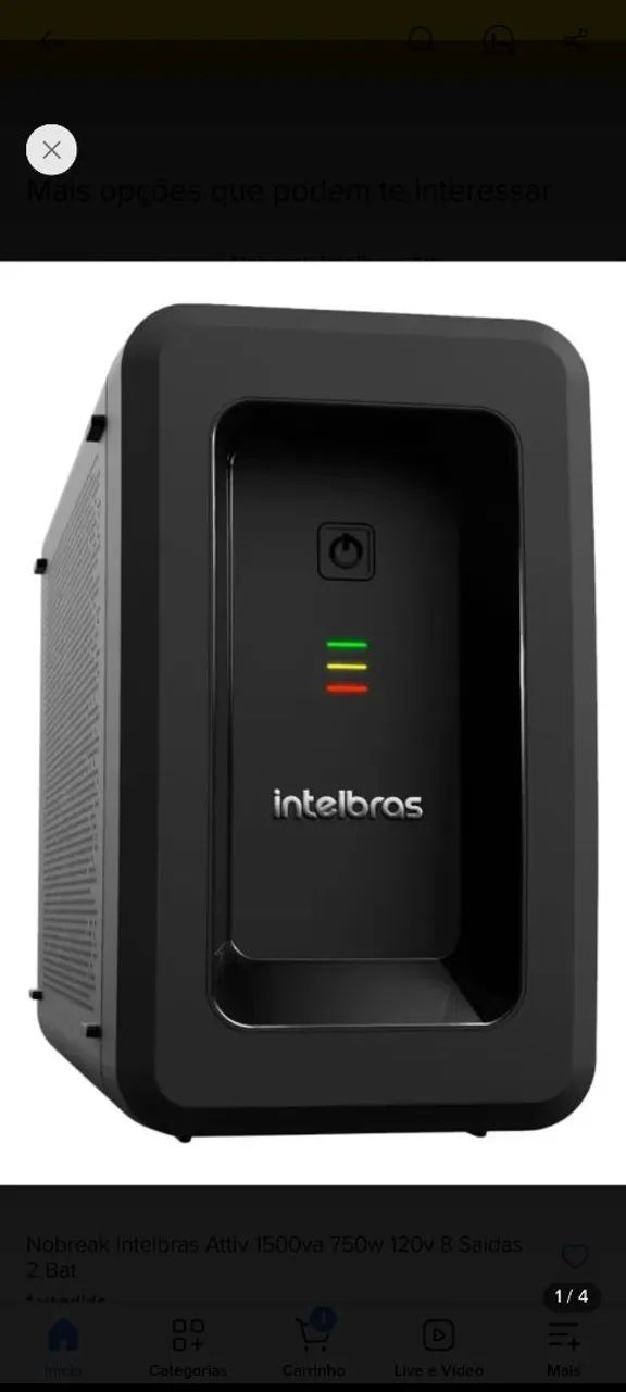 Nobreak Intelbras 