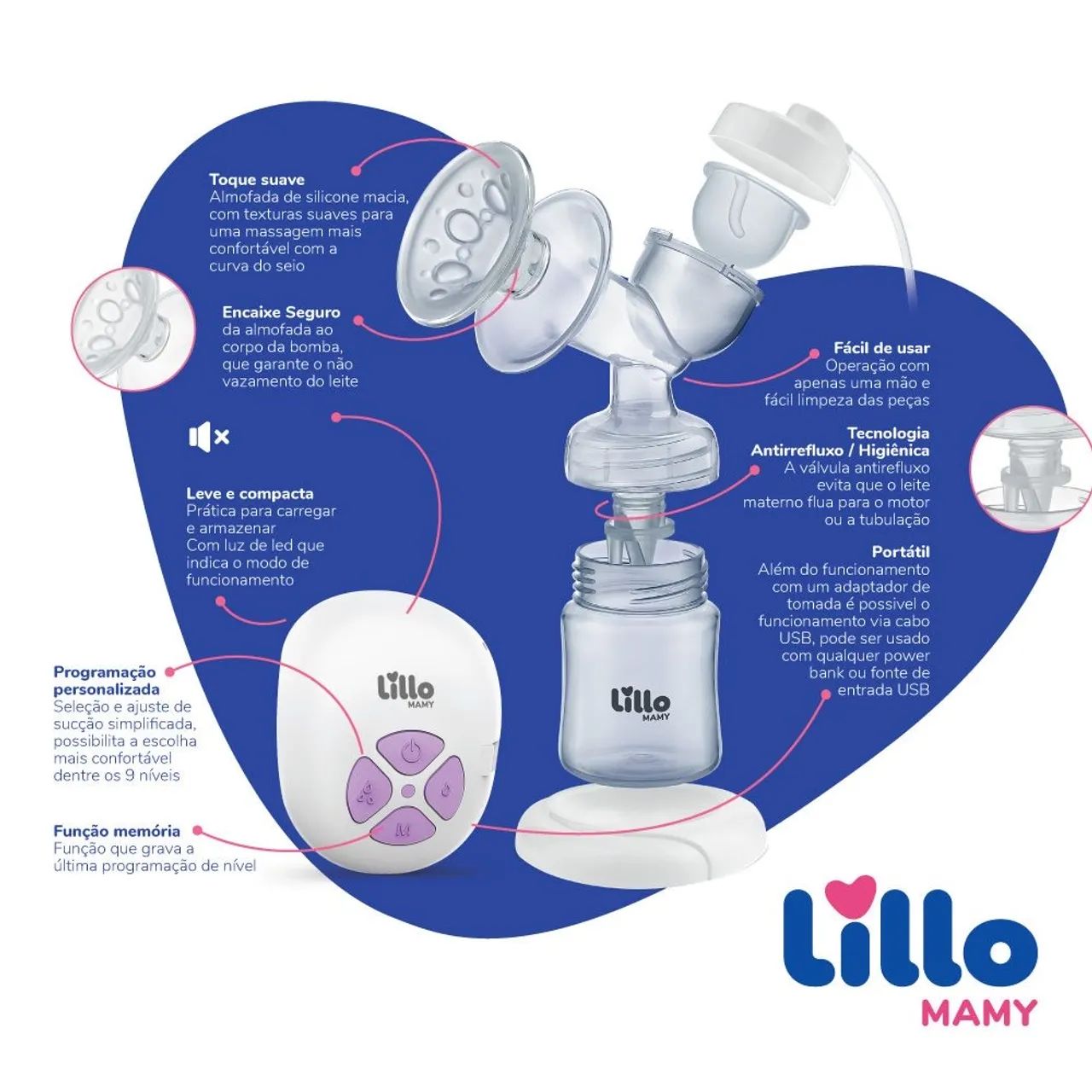 Bomba Elétrica Lillo Mamy - Foto 4