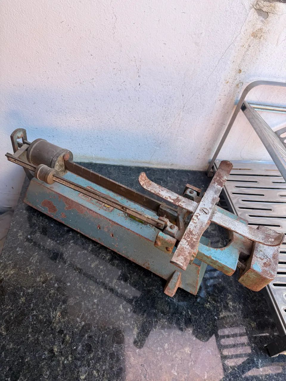 Balança antiga sem prato - Foto 4